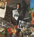 Μίκης, ΤΡΙΠΟΛΗ 1940-41, κολλάζ-μικτές τεχνικές σε καμβά, 100Χ180εκ, Αθήνα 2007  34