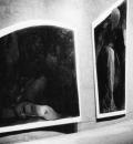 ΠΕΝΤΑΠΤΥΧΟ, 1980, χρωστικές σκόνες- κόλλα σε χαρτί, 2η ατομική έκθεση φουαγιέ Κολλεγίου Αθηνών, Αθήν 9